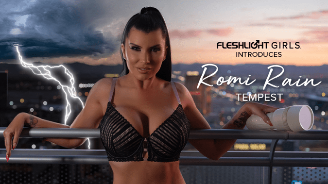 Introducing Romi Rain's Butt Fleshlight "Tempest" - Fleshlight